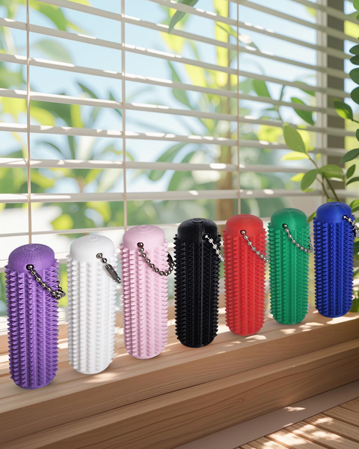 Spicssa Little Ouchies Pain Fidget Toys for Adults – Spiky Sensory Relief & Pocket Stress Keychain