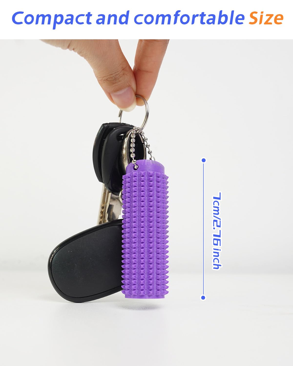 Little Ouchies Pain Fidget Toys for Adults by Spicssa | Spiky Sensory Relief Keychain