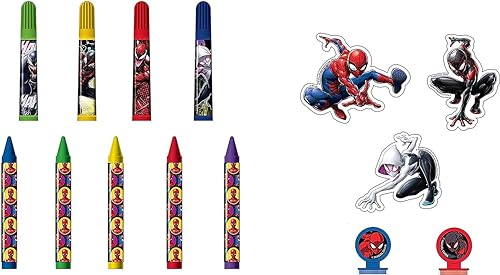Spider-Man Creative Complete Art Kit – Coloring, Painting & Drawing Supplies