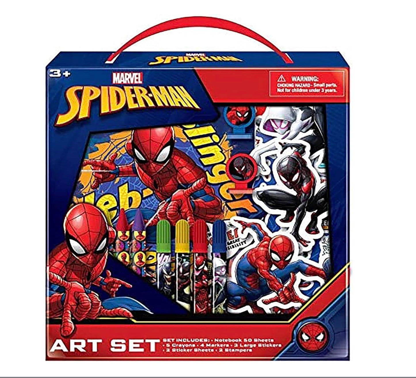 Spider-Man Creative Complete Art Kit – Coloring, Painting & Drawing Supplies