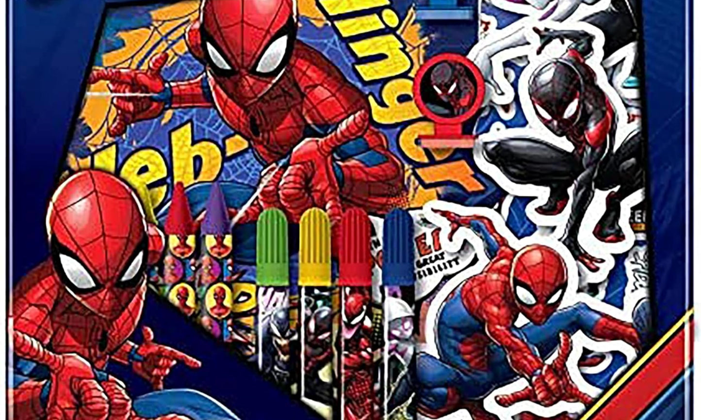 Spider-Man Creative Complete Art Kit – Coloring, Painting & Drawing Supplies