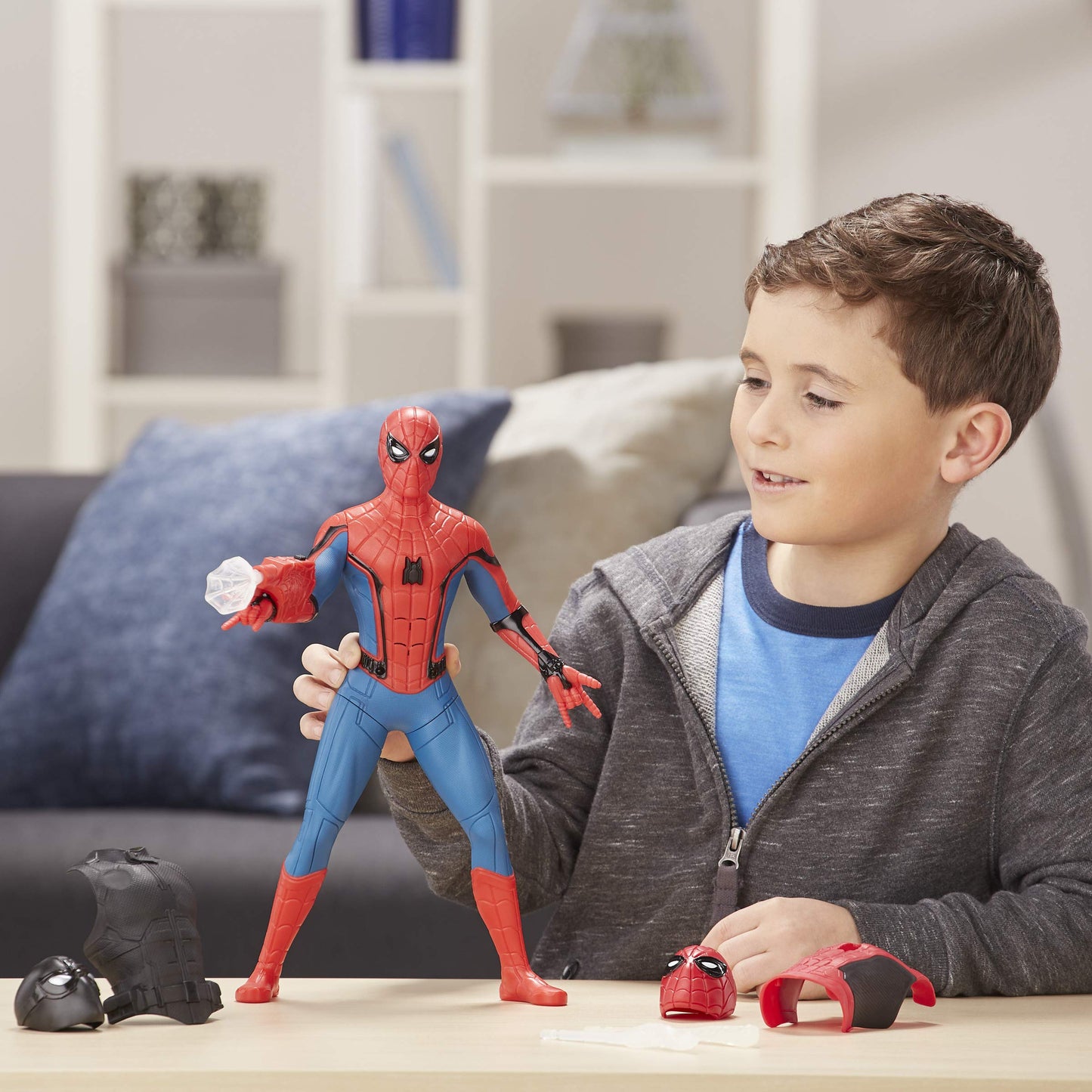 Spider-Man Far From Home Deluxe 13-Inch Web Gear Action Figure