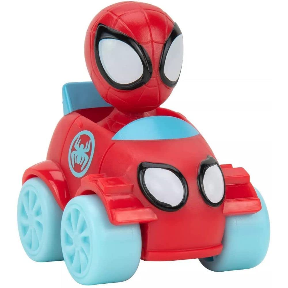 Spidey and His Amazing Friends 10-Pack Mini Vehicles | Ghost Spider, Miles Morales, Black Panther & More