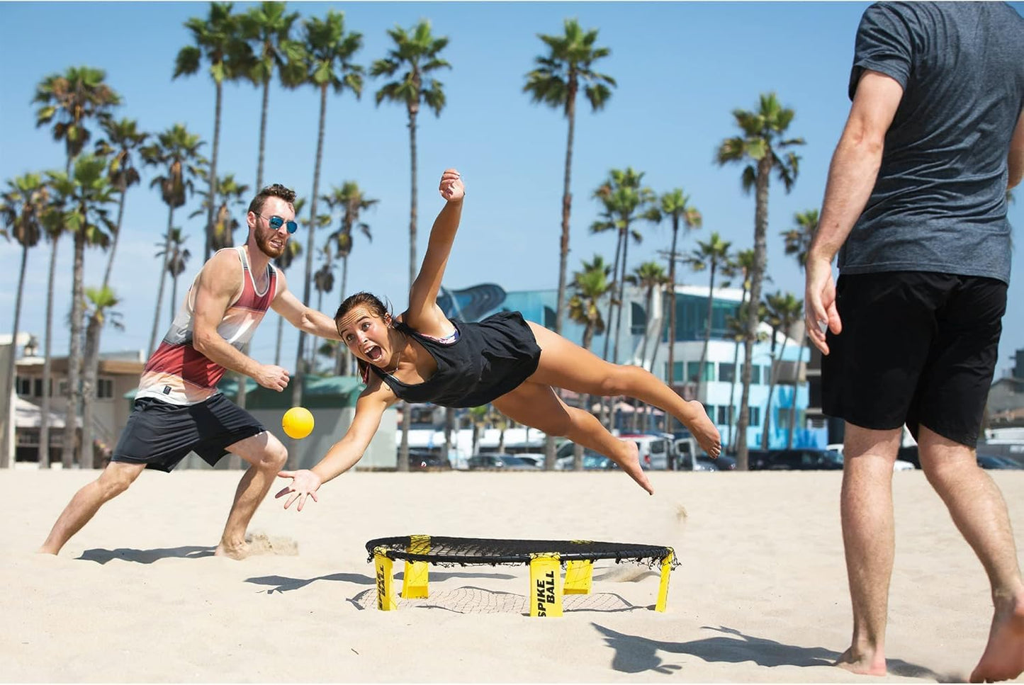 Spikeball 3-Ball Original Roundnet Game Set — Net, 3 Balls, Bag
