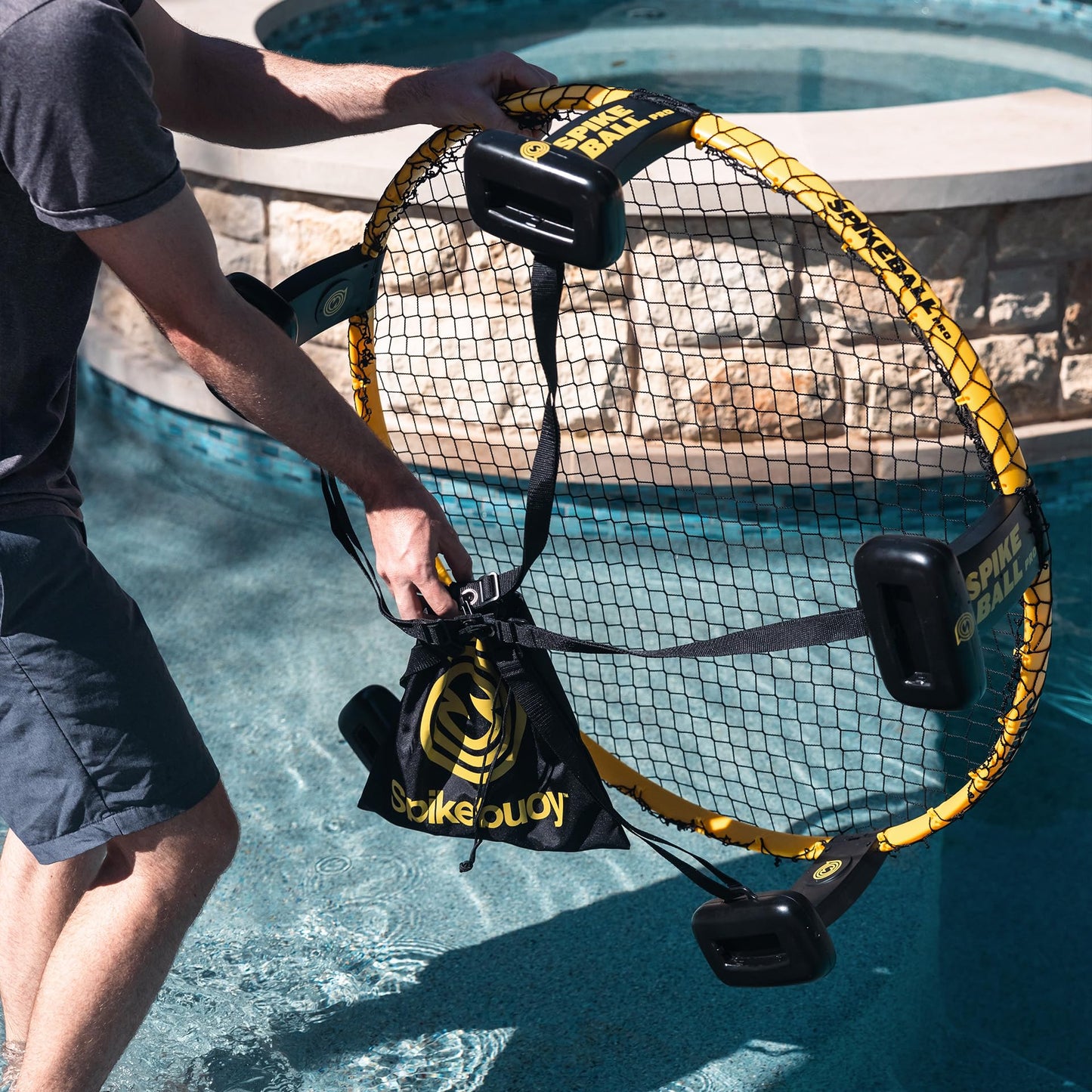 Spikeball Spikebuoy 2.0 – Water Accessory for Pool, Beach & More | Fits Standard, Pro & Weekender