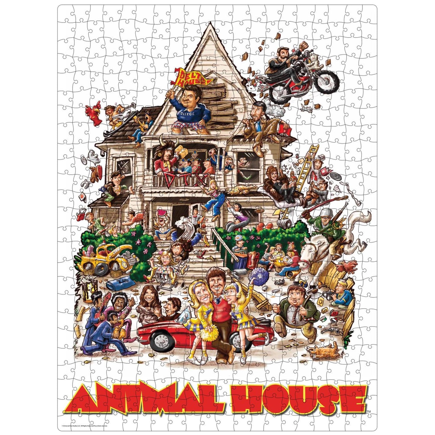 Spin Master Animal House 500-Piece Puzzle in Retro Blockbuster VHS Case