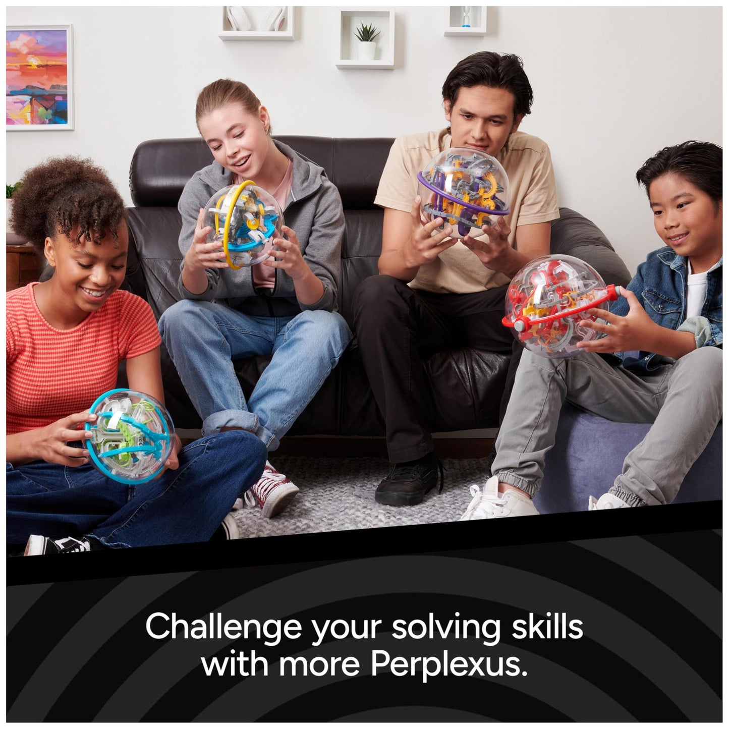 Perplexus Beast 3D Maze – Spin Master Games Brain Teaser & Fidget Toy (Ages 9+)