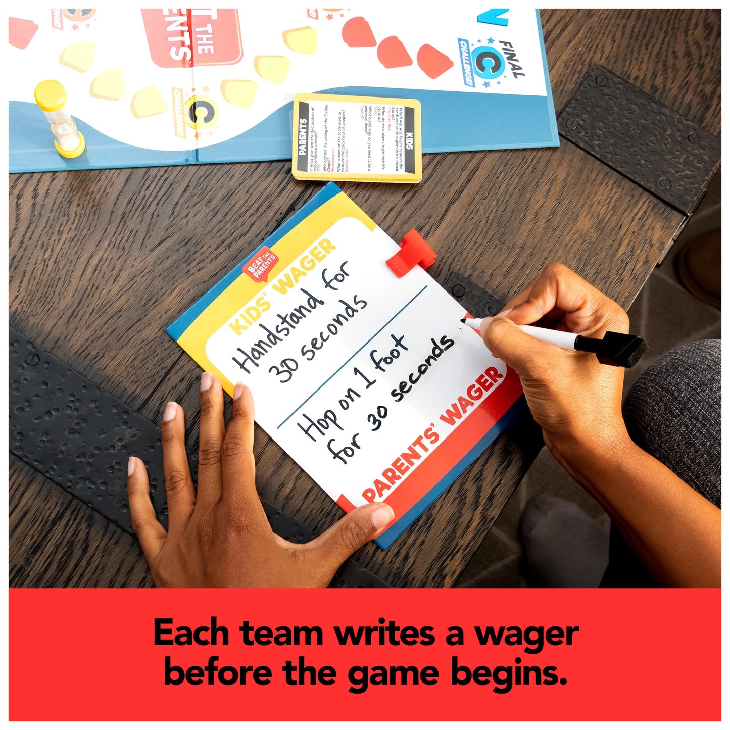 Spin Master Games Beat the Parents Classic Family Trivia Game – Kids vs Parents (Ages 6+)