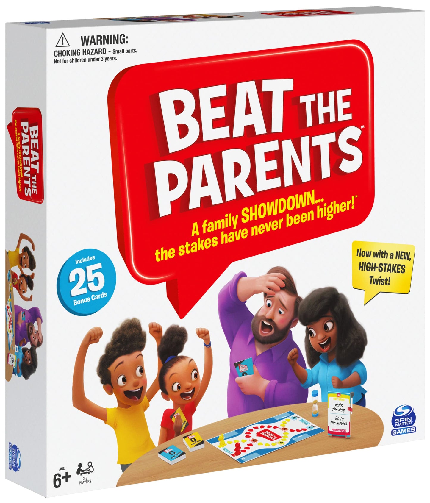 Beat The Parents: Classic Family Trivia Game by Spin Master – 2 to 6 Players (Amazon Exclusive)