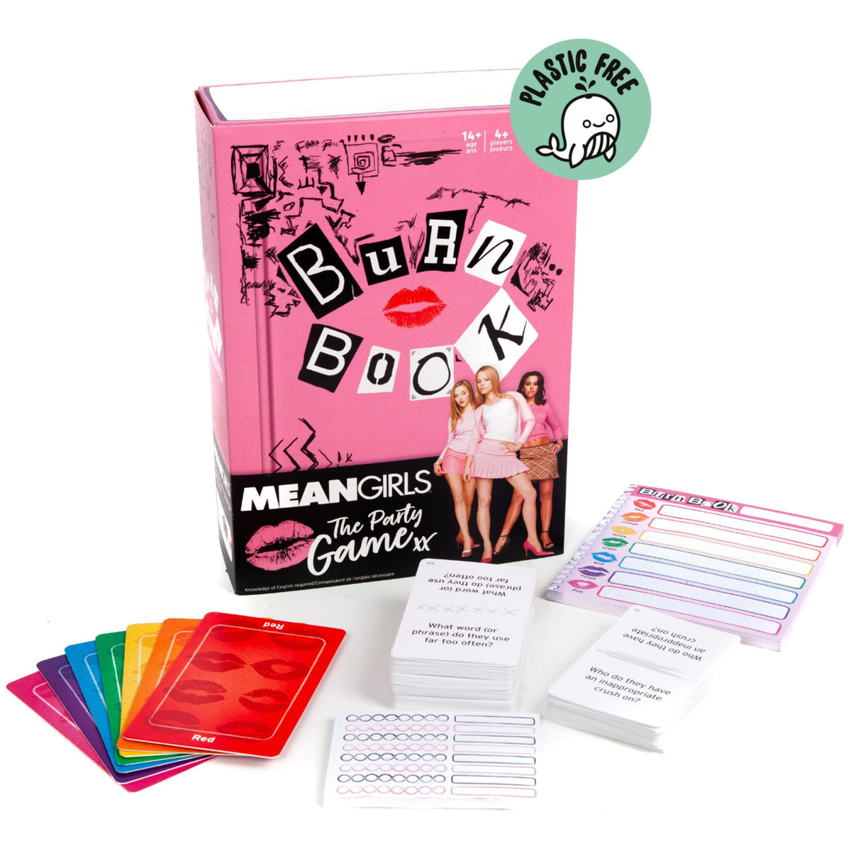 Mean Girls Burn Book Party Card Game by Spin Master | Teens & Adults