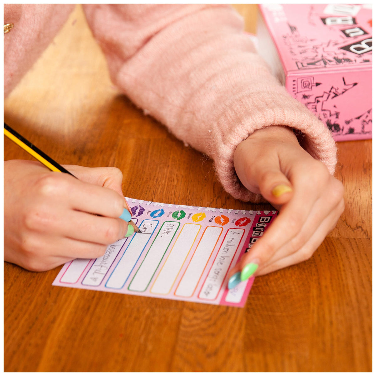 Mean Girls Burn Book Party Card Game by Spin Master | Teens & Adults