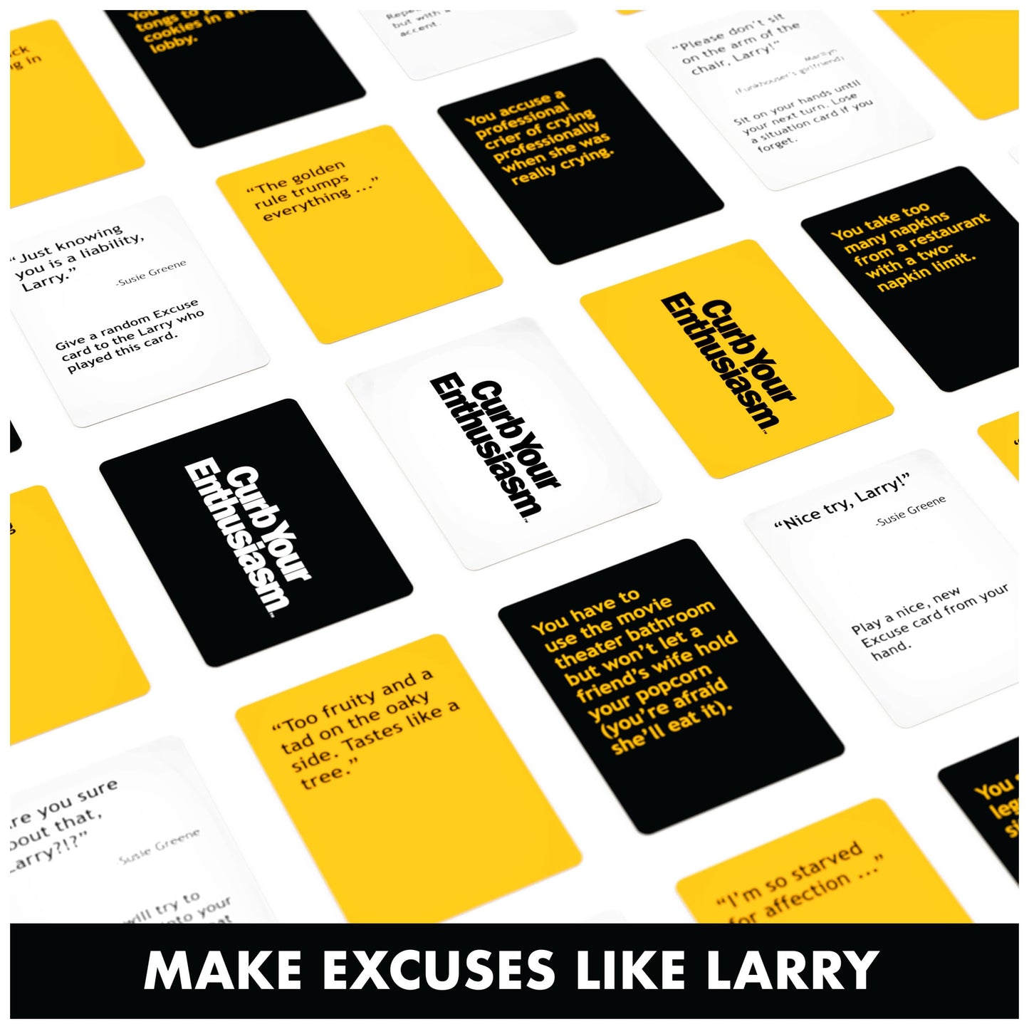 Spin Master Curb Your Enthusiasm Card Game – Hilarious Party Game for 17+