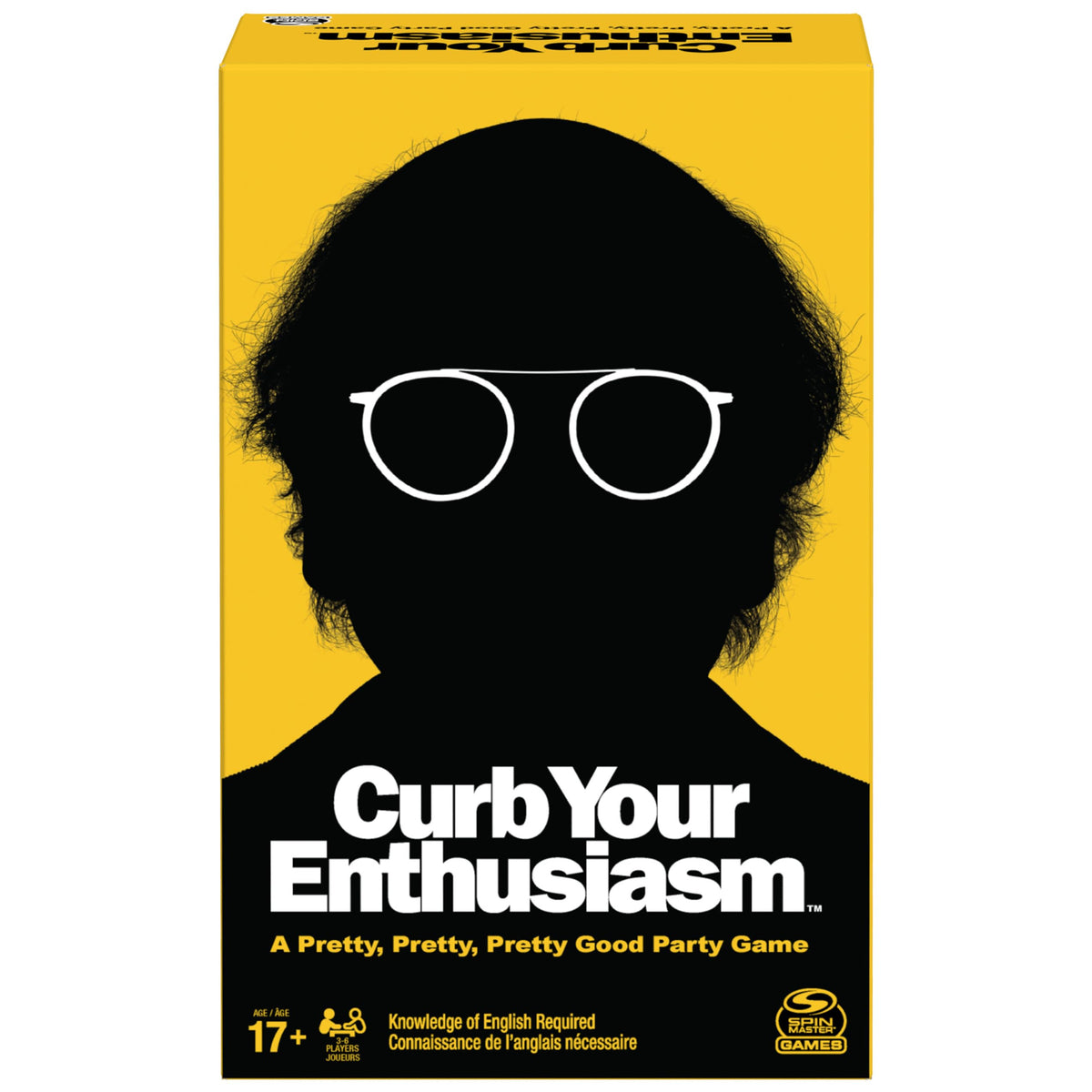 Spin Master Curb Your Enthusiasm Card Game – Hilarious Party Game for 17+