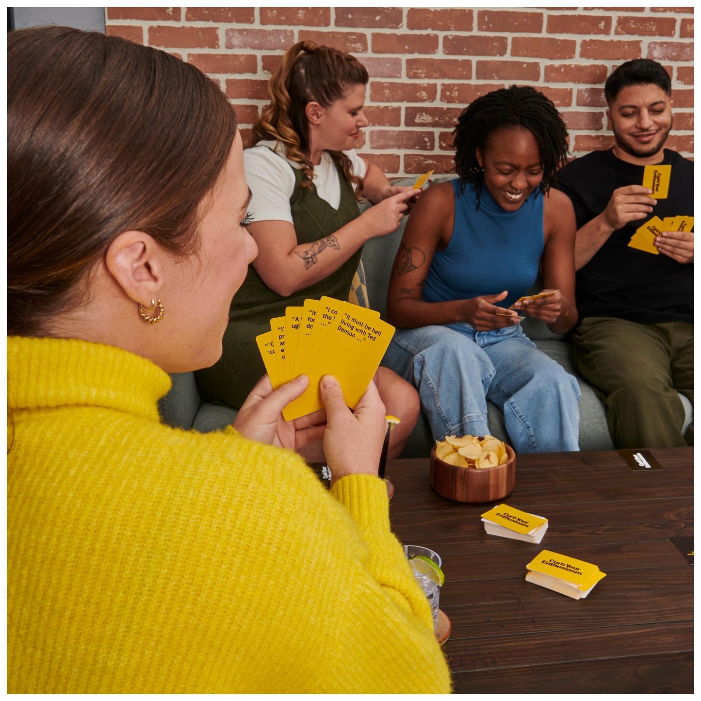 Spin Master Curb Your Enthusiasm Card Game – Hilarious Party Game for 17+