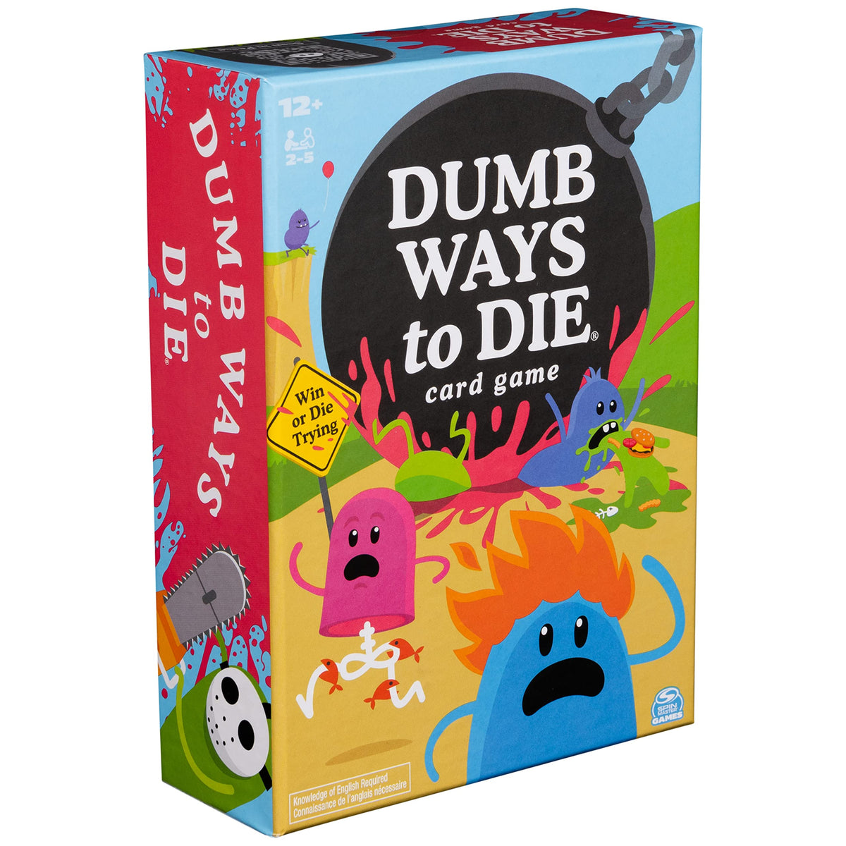 Spin Master Dumb Ways to Die Card Game – Viral Meme Party Game for 2-5 Players (Ages 12+)