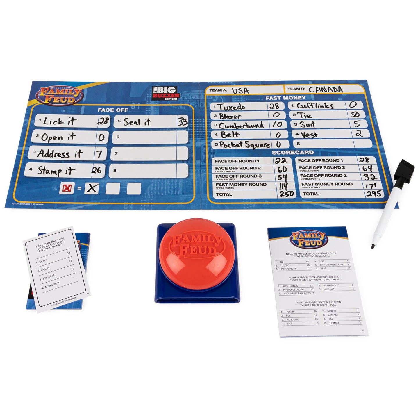 Spin Master Family Feud Big Buzzer Game – Amazon Exclusive Buzz In, 8+