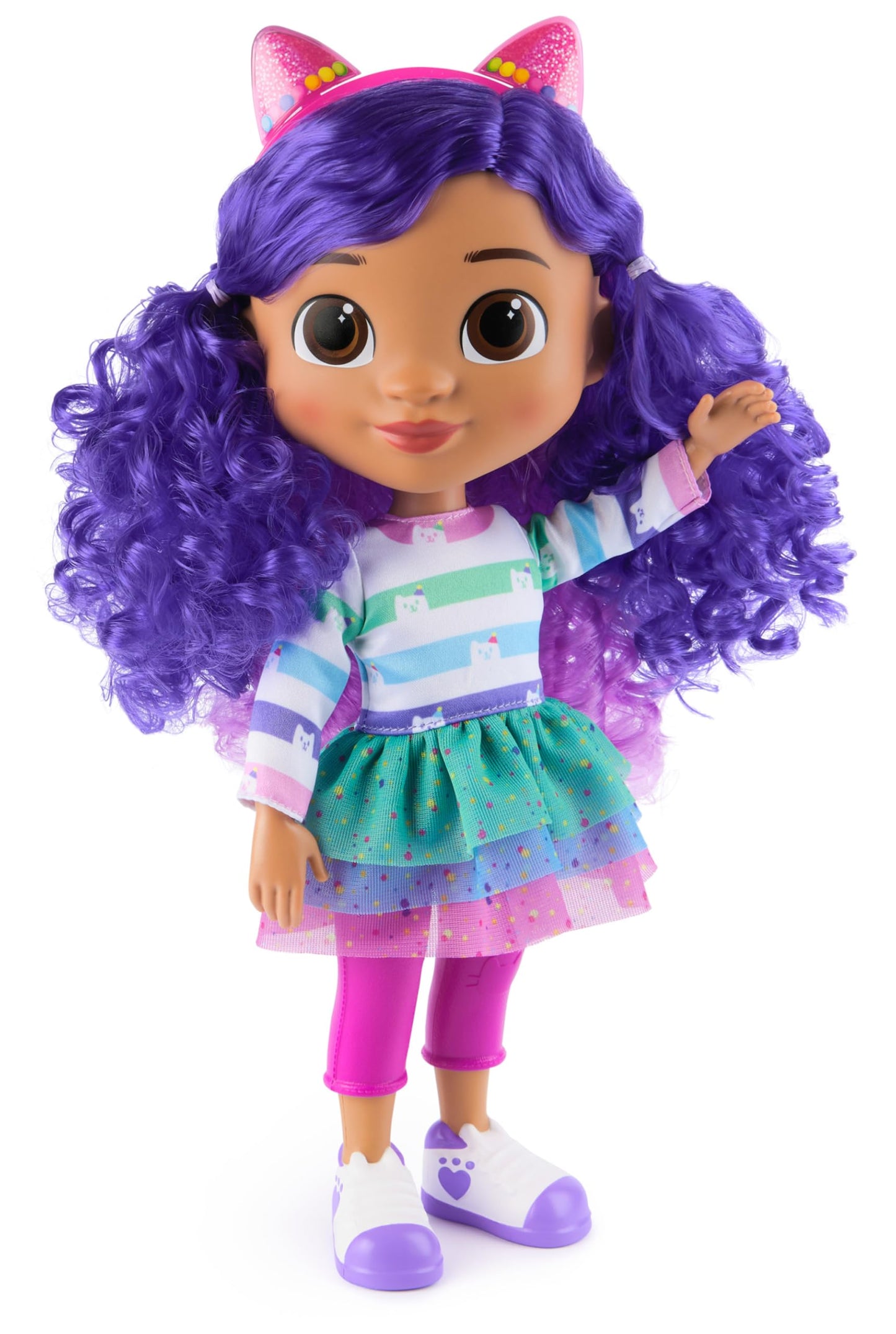 Gabby's Dollhouse DreamWorks Sing & Celebrate Gabby Girl Doll – 13-Inch with Sound Effects | Spin Master