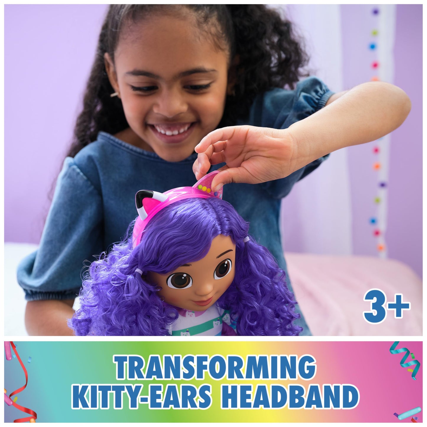 Gabby's Dollhouse DreamWorks Sing & Celebrate Gabby Girl Doll – 13-Inch with Sound Effects | Spin Master