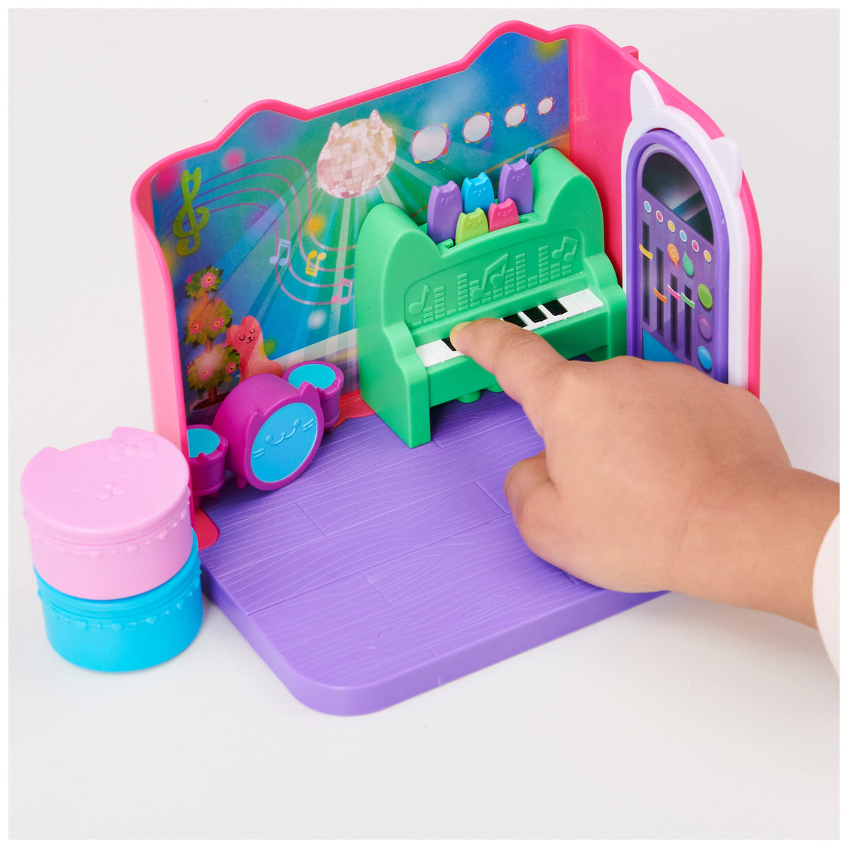 Gabby’s Dollhouse Groovy Music Room with DJ Catnip Figure | Spin Master