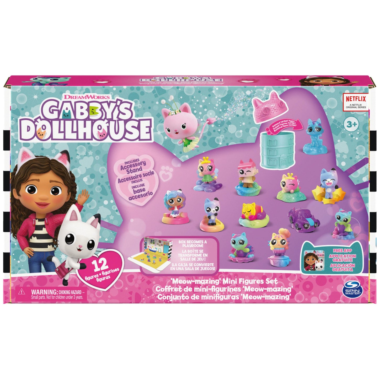Gabby's Dollhouse Meow-Mazing Mini Figures 12-Pack Rainbow - Spin Master | Amazon Exclusive