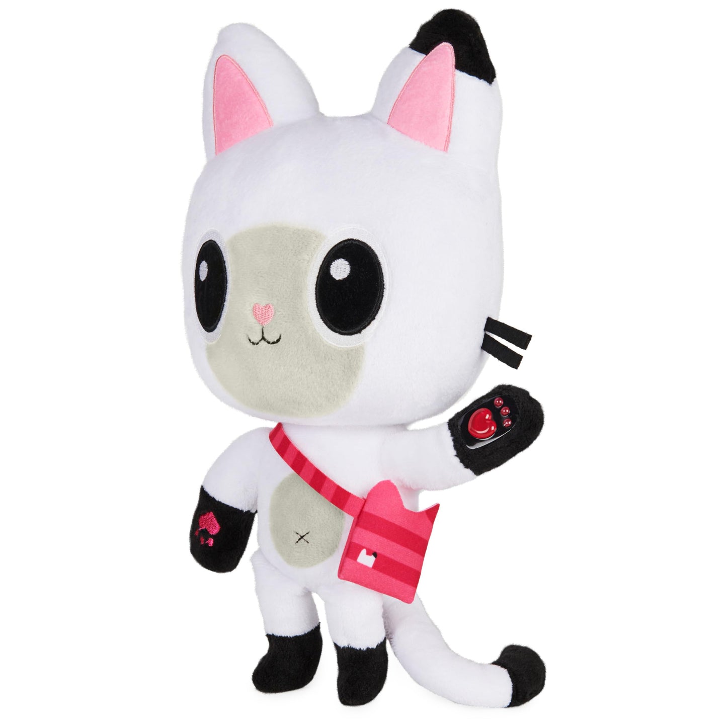 Gabby's Dollhouse 13-Inch Talking Pandy Paws Plush Toy – Lights, Music & 10 Sounds