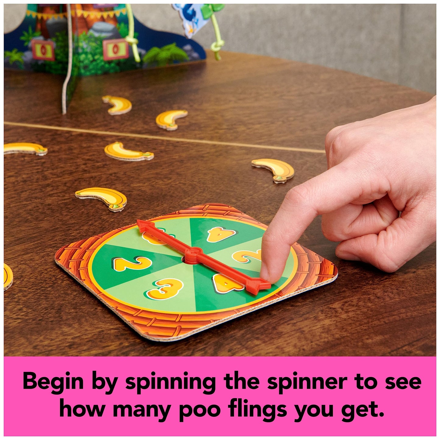 Monkey See Monkey Poo by Spin Master Games – Interactive Monkey Game (2-4 Players)