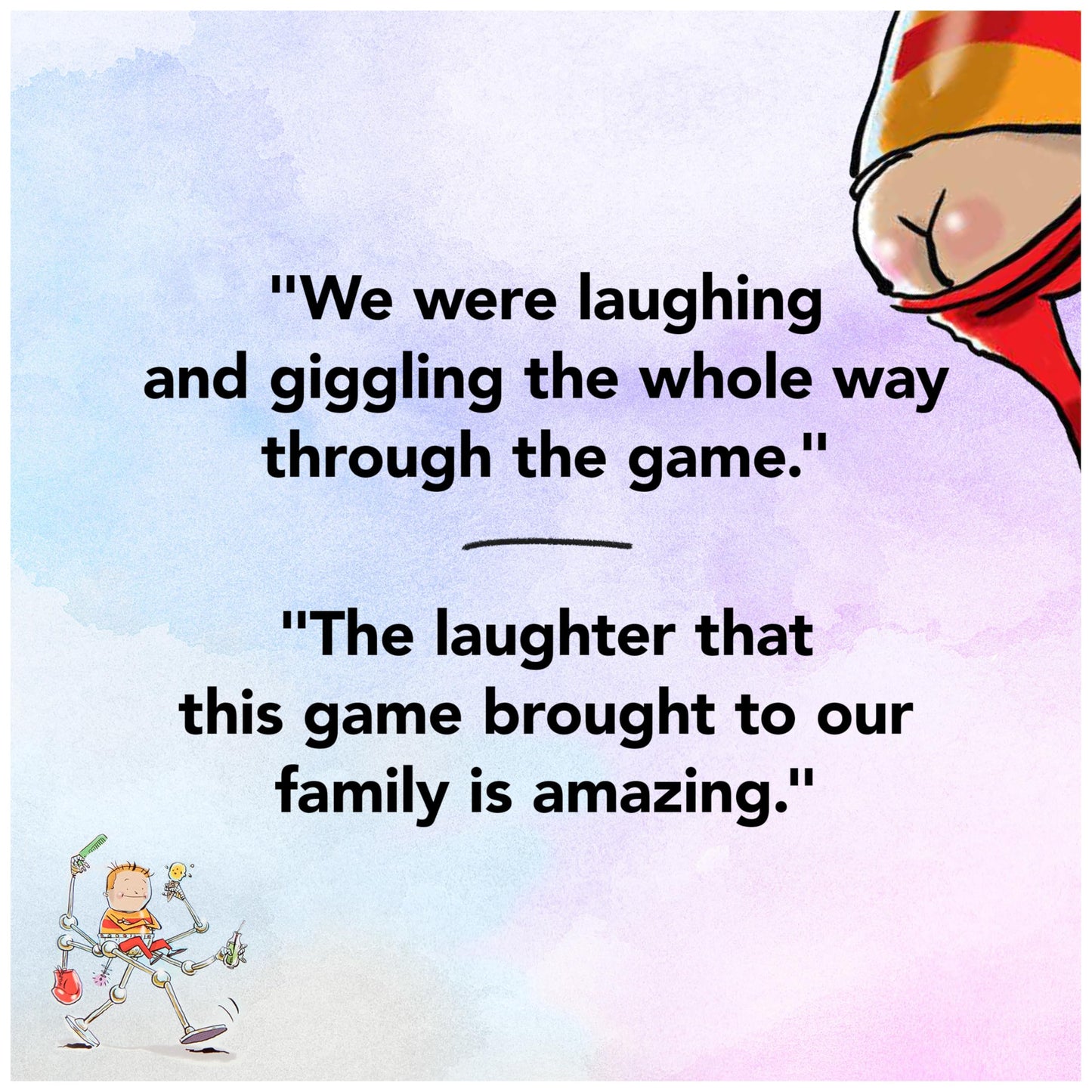 Spin Master Games - I Need a New Butt: Family Card Game for Ages 5+
