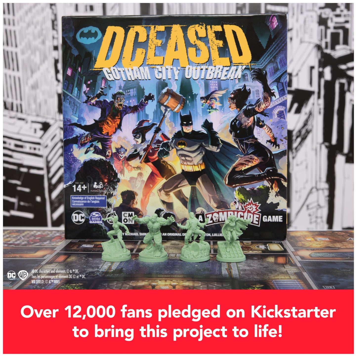 DCeased: Gotham City Outbreak – Spin Master Games | Zombicide DC Comics Miniatures