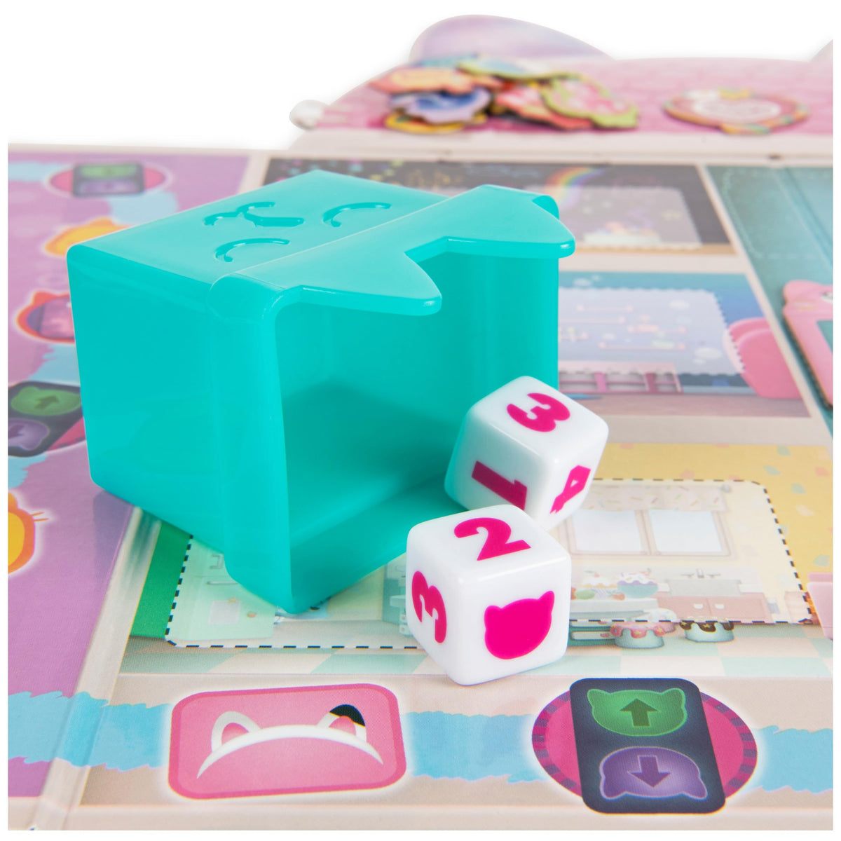 Spin Master Gabby’s Dollhouse Meow-Mazing Board Game – Family & Preschool Fun