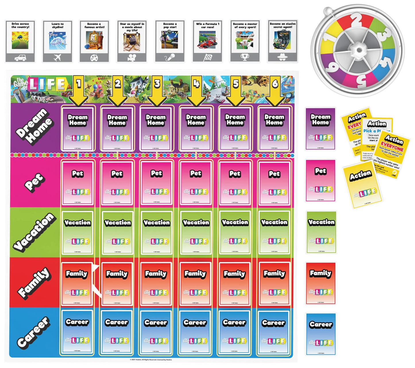 The Game of Life Giant Edition by Spin Master Games | Giant Family Board Game