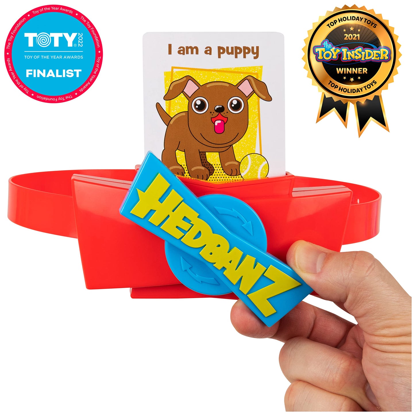 Spin Master Games Hedbanz Blast Off! Guessing Game – 25 Bonus Cards, Family Fun for 6+, Amazon Exclusive