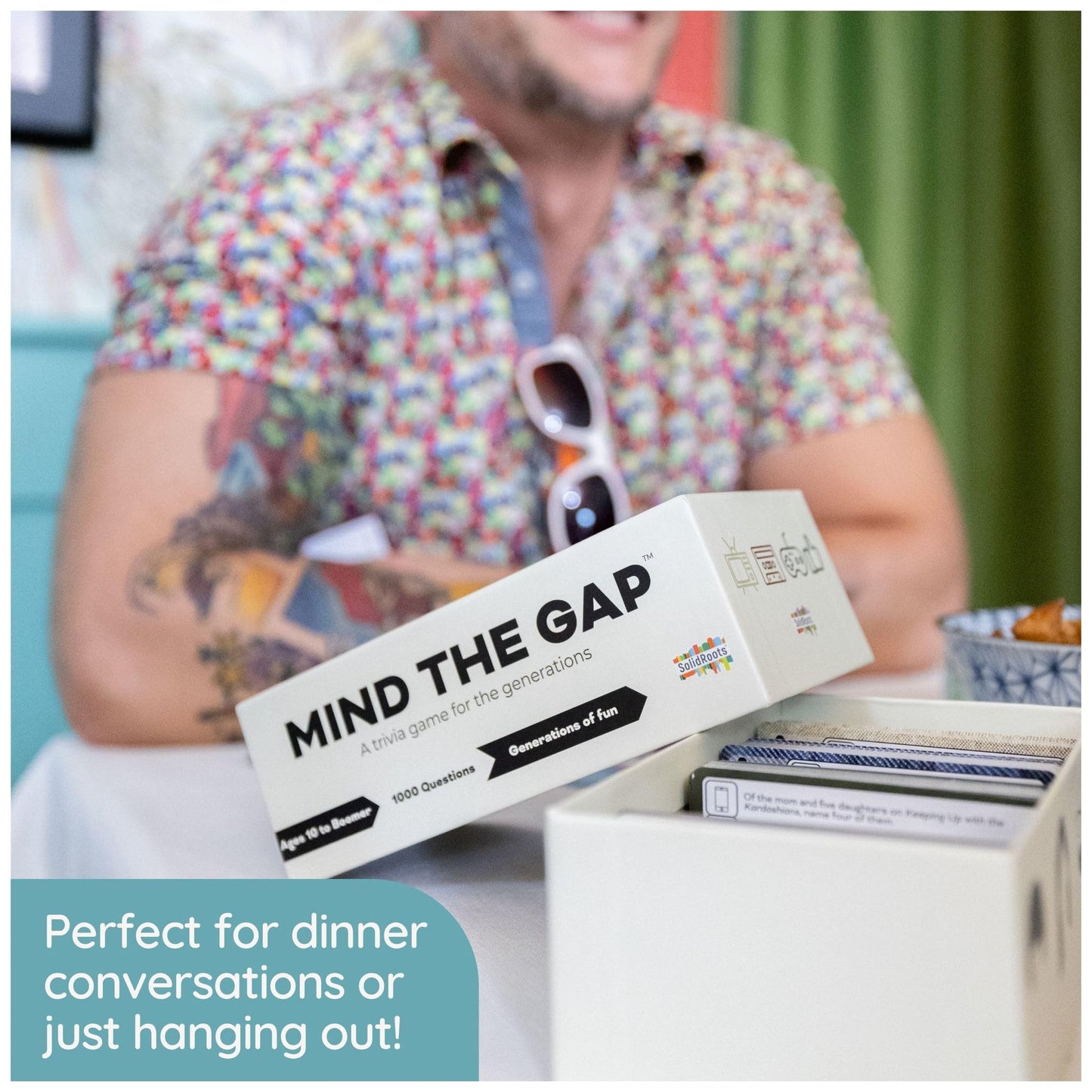 Mind The Gap: Just The Questions Expansion Pack — 1,000 New Questions + 50 Challenges | Spin Master Games