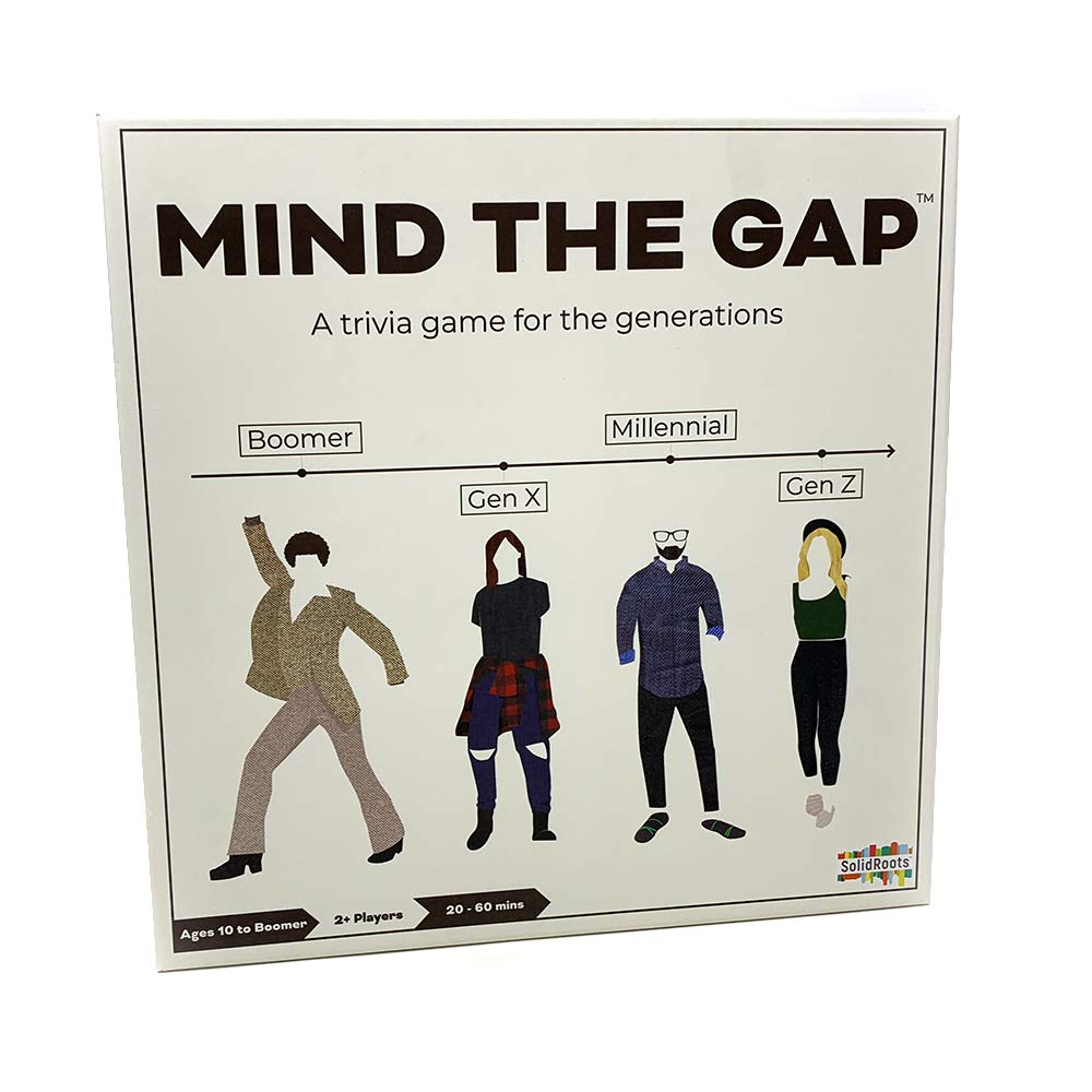 Mind the Gap Just the Questions Expansion Pack – 1000 New Questions + 50 Challenge Cards | Spin Master Games