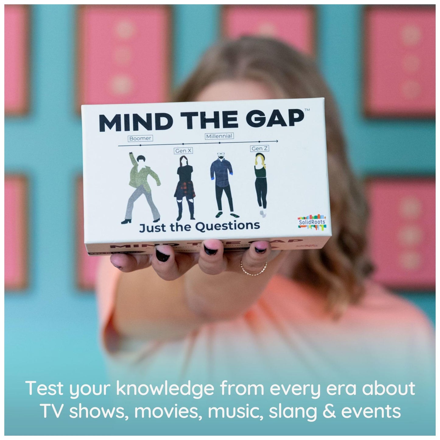Mind The Gap: Just The Questions Expansion Pack — 1,000 New Questions + 50 Challenges | Spin Master Games