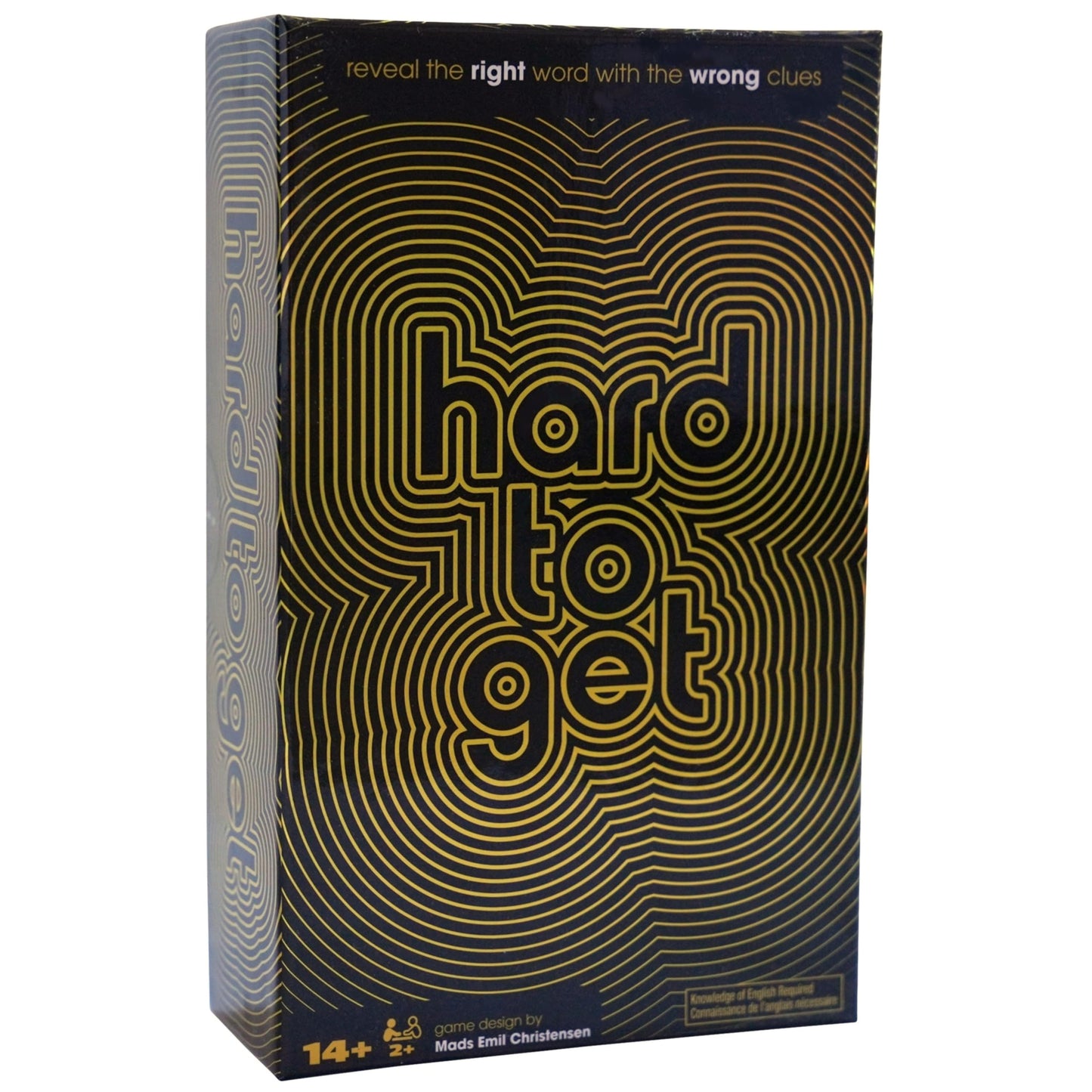 Spin Master Games Hard to Get: Secret Word Card Game for 2-10 Players | Hilarious Clues, Indoor Fun, Ages 14+