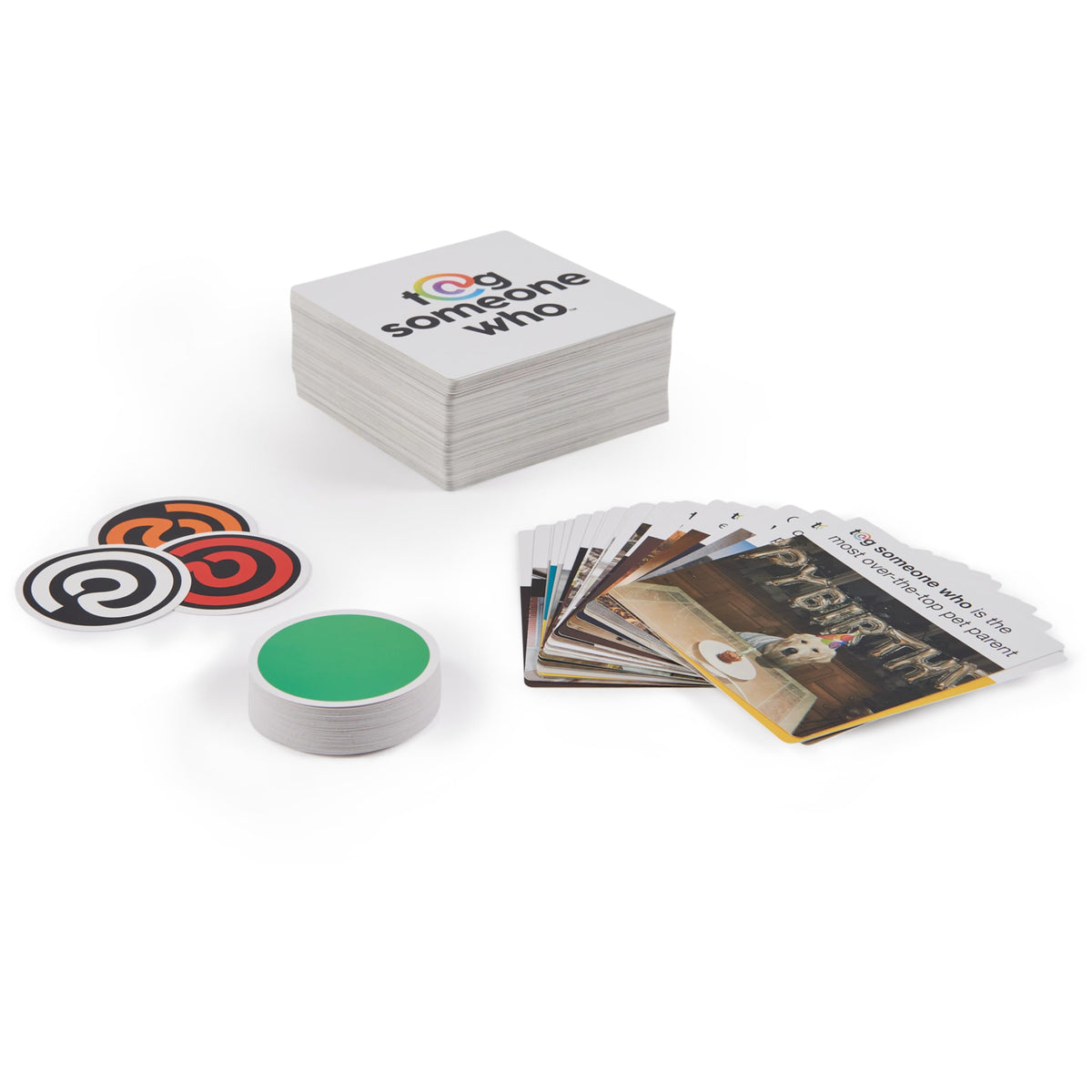 Spin Master Games Tag Someone Who – Viral Adult Card Game for Parties (3–8 Players, 17+)