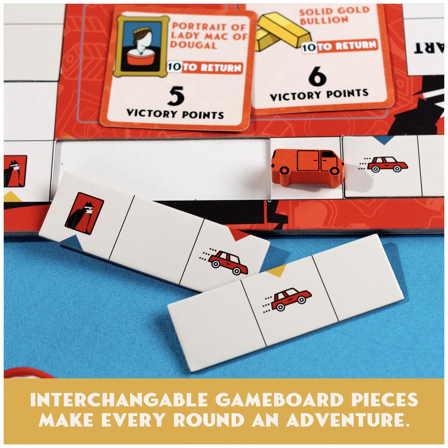 Spin Master Games Thief — High-Speed Card Chase for 2-8 Players (Ages 10+)
