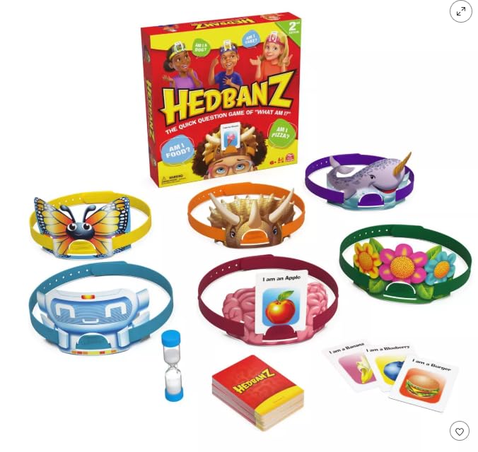 Spin Master HedBanz 3rd Edition — The Quick Question Game of What Am I?
