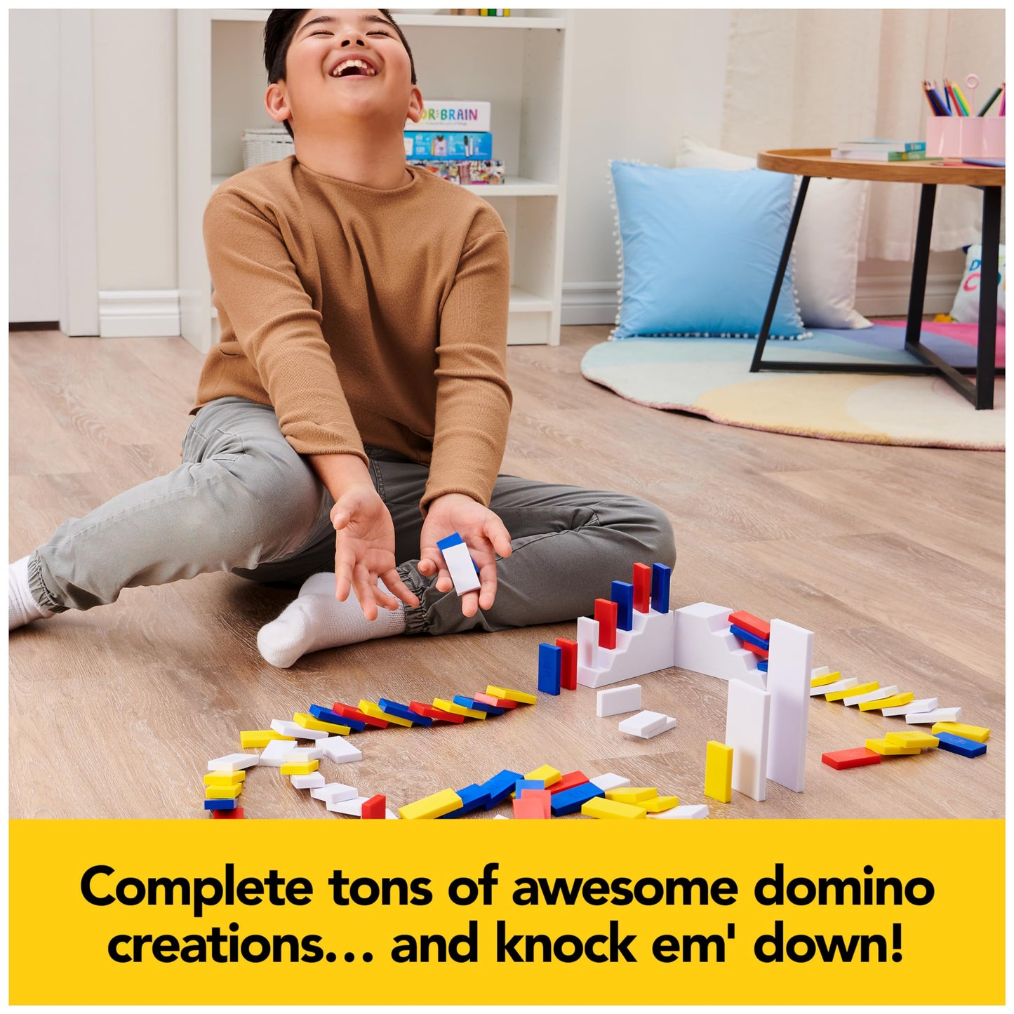 Spin Master Games Lily Hevesh H5 Domino Creations – 100-Piece Domino Set