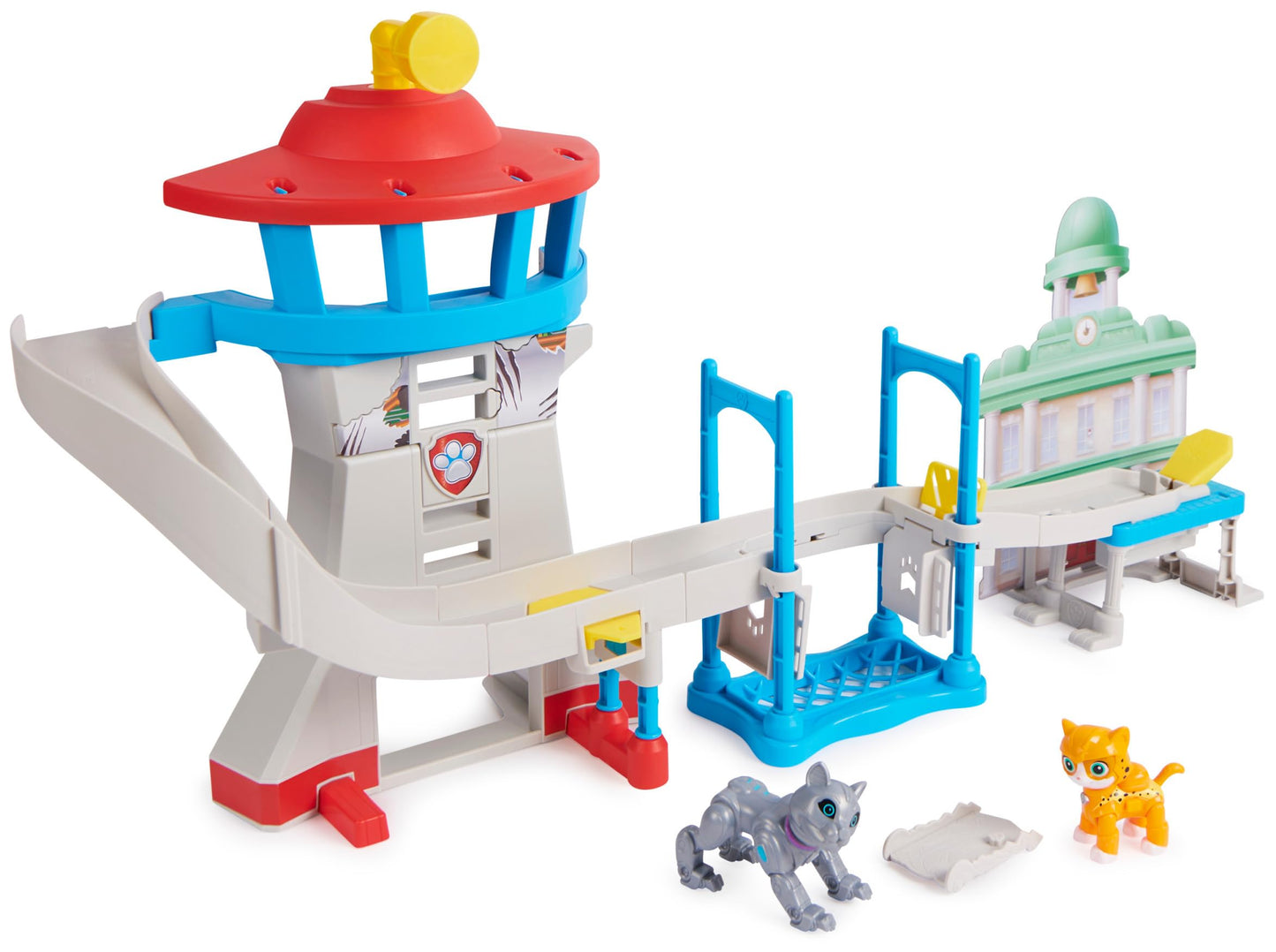 PAW Patrol CatPack Adventure Bay Rescue Playset – Wild Cat & Meow-Meow