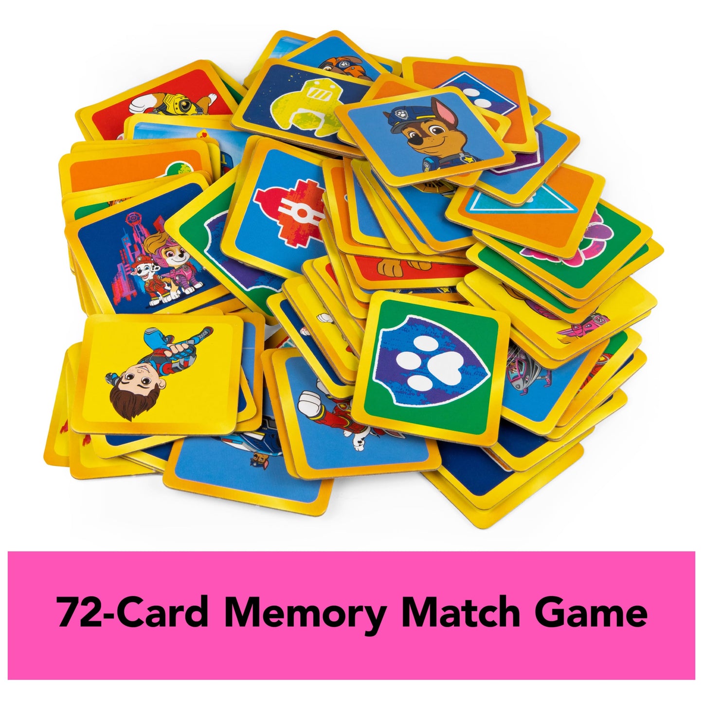 PAW Patrol: The Movie 4-Game Adventure City Pack – Memory Match, Lookout, Pop-Up, Dominoes | Spin Master Games
