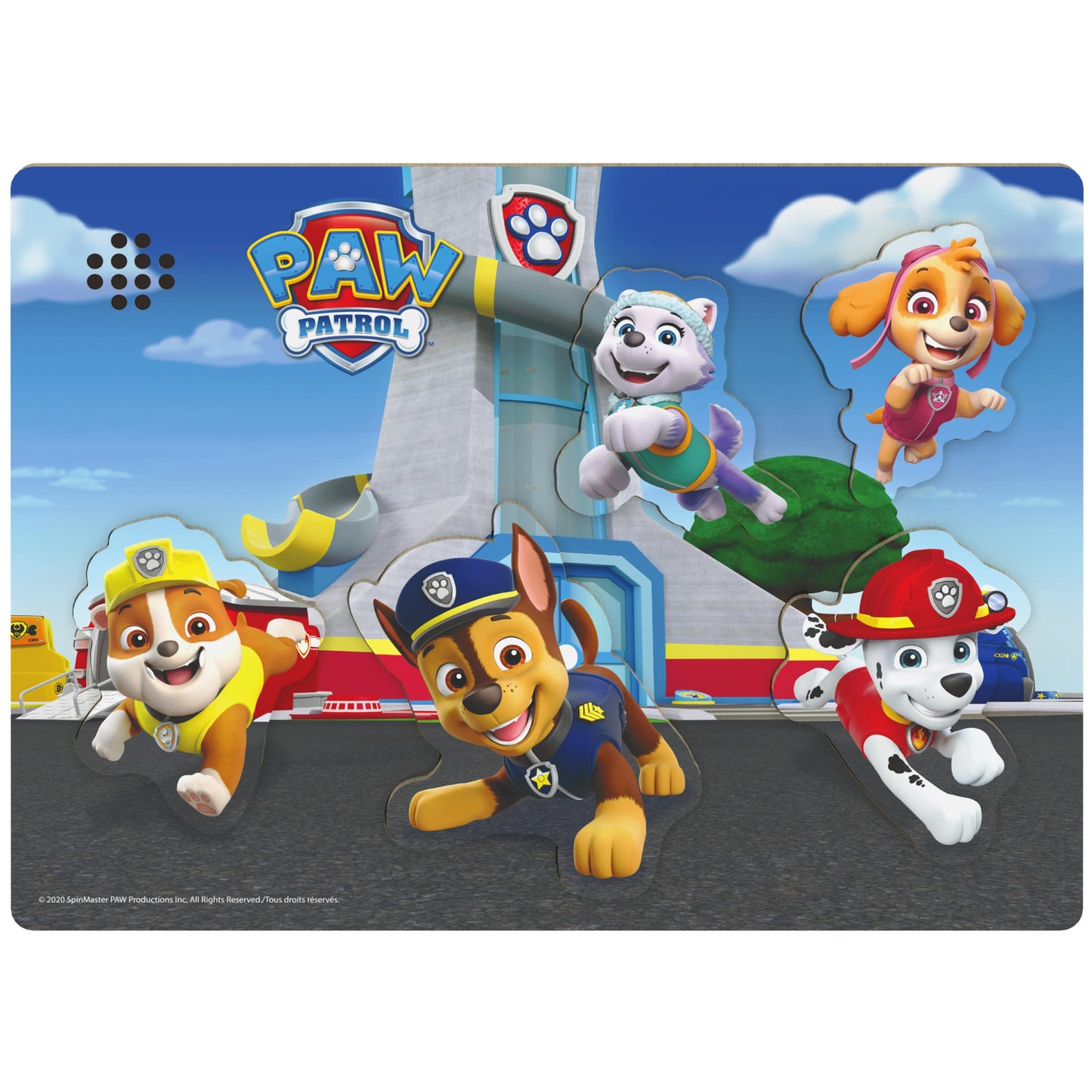 PAW Patrol Chunky Wood Sound Puzzle – Interactive Family Toy for Ages 3+ | Spin Master Games