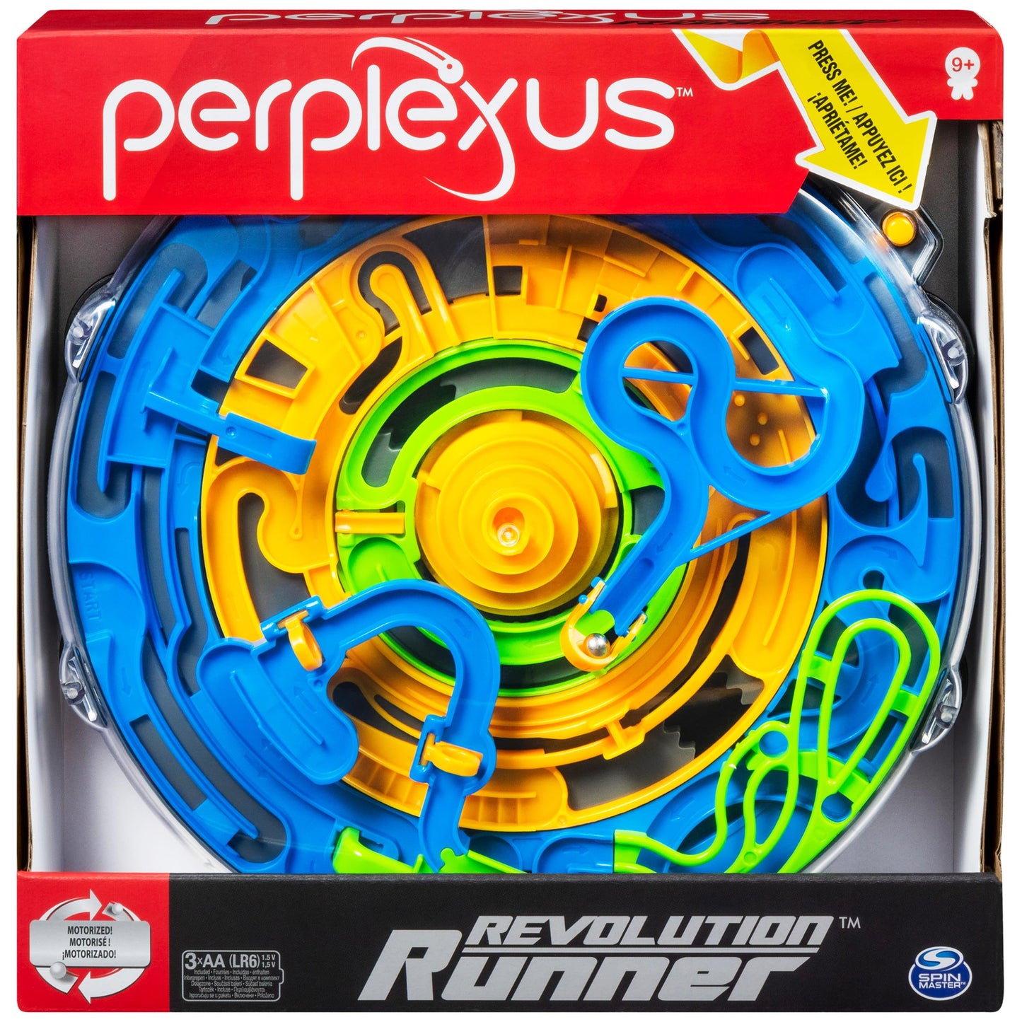 Perplexus Revolution Runner – Motorized 3D Maze Game by Spin Master Games