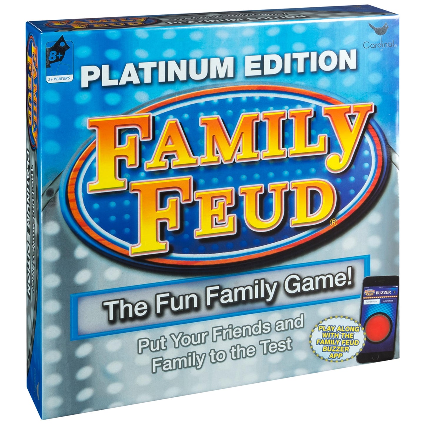 Spin Master Platinum Family Feud Signature Game – Brown A | Family Trivia Board Game