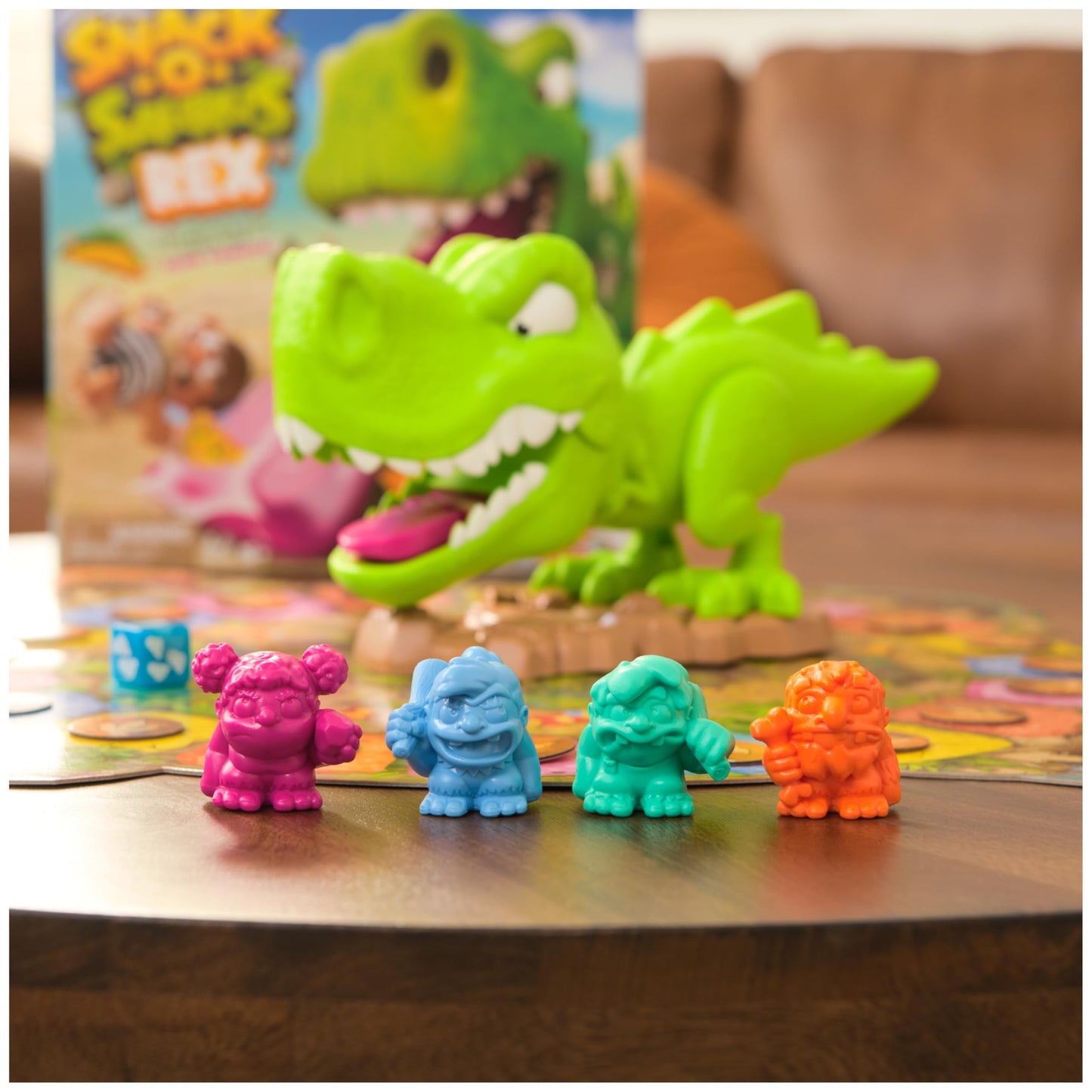 Snack-O-Saurus Rex by Spin Master Games | Interactive Dino Family Game for 2-4 Players