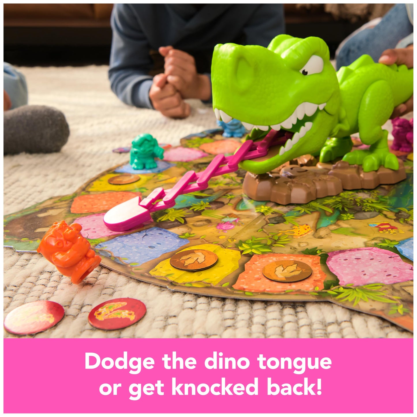 Snack-O-Saurus Rex by Spin Master Games | Interactive Dino Family Game for 2-4 Players