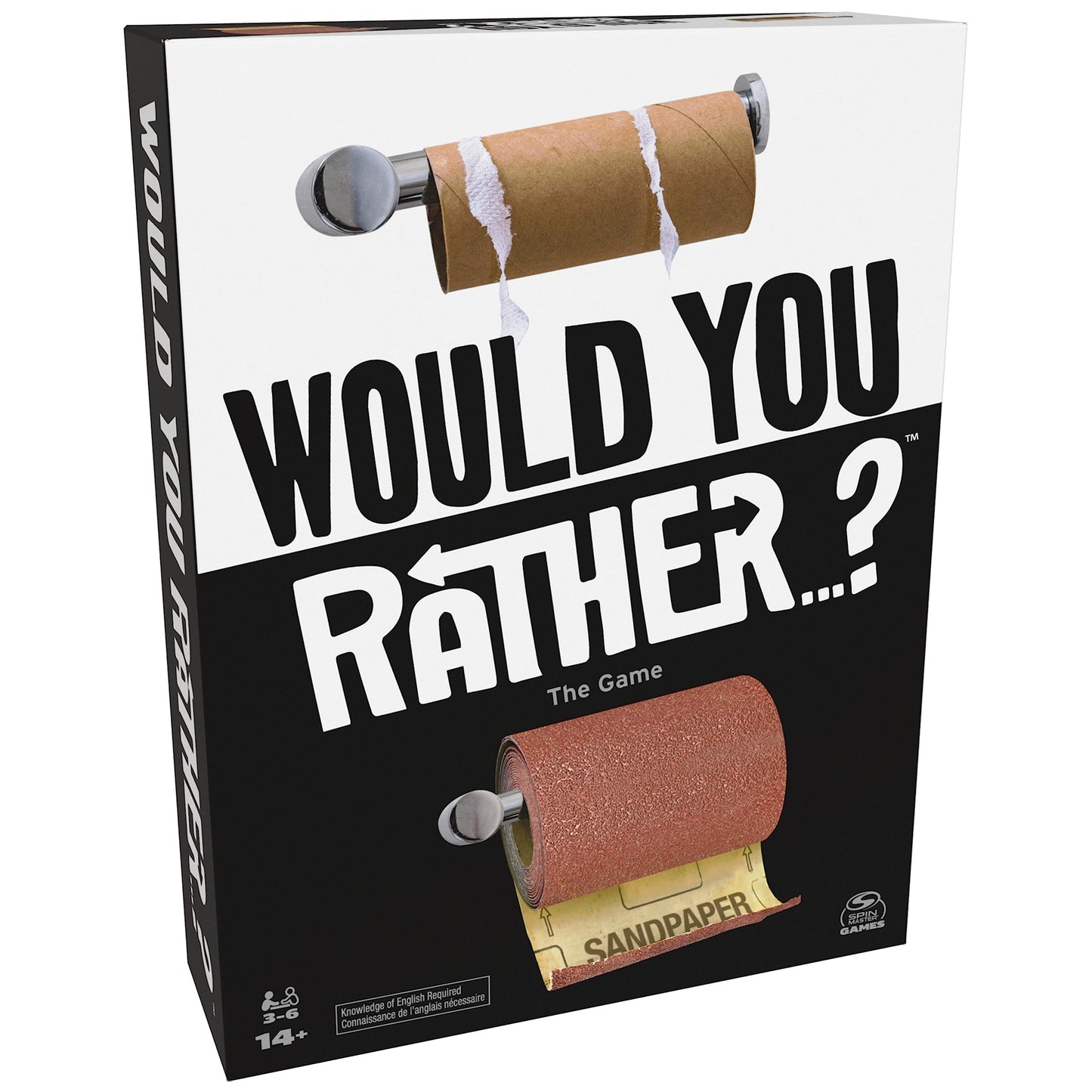 Would You Rather? Funny Party Card Game by Spin Master Games | 3-6 Players, Ages 14+