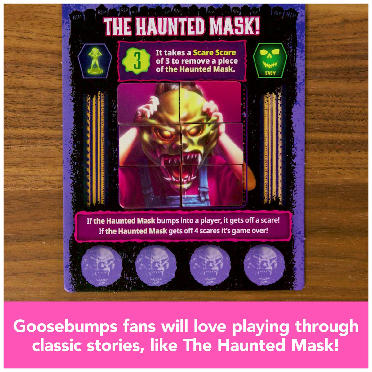 Goosebumps The Game by Spin Master Games – A Scary Fun Monster Board Game for Ages 8 and Up