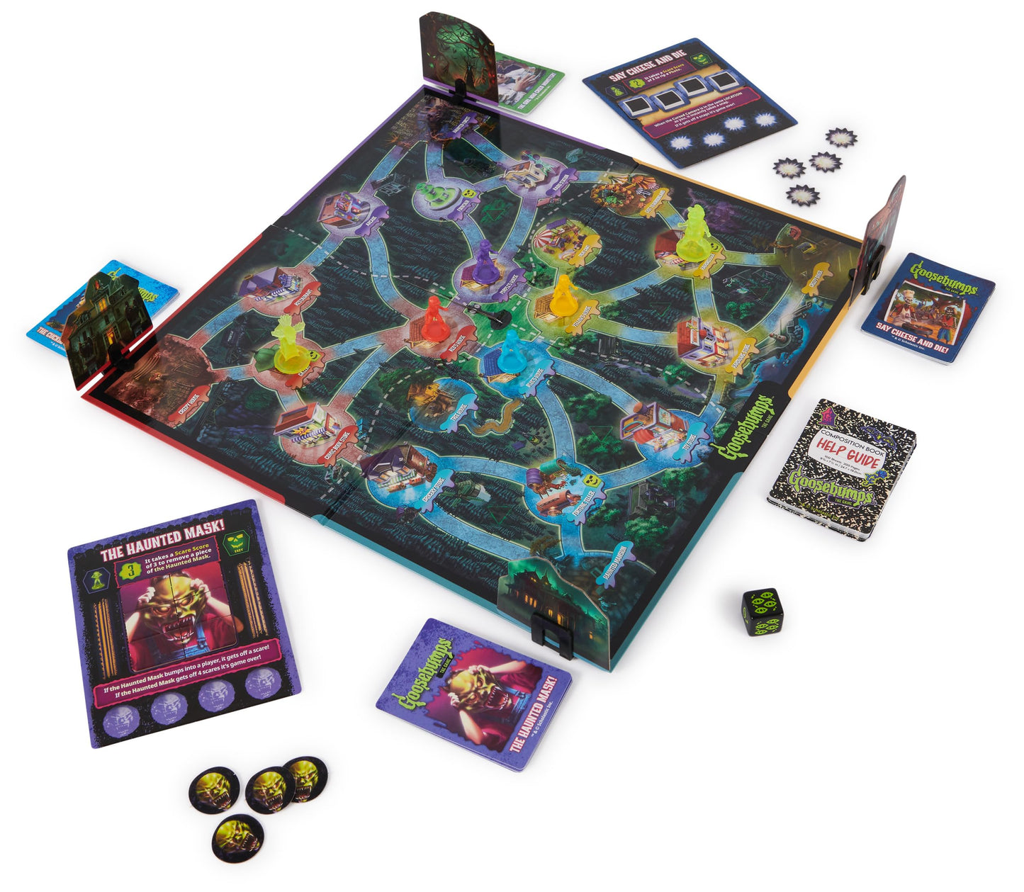 Goosebumps The Game by Spin Master Games – A Scary Fun Monster Board Game for Ages 8 and Up