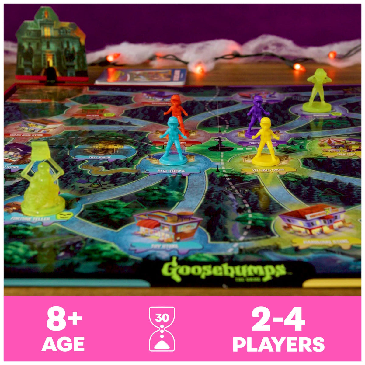 Goosebumps The Game by Spin Master Games – A Scary Fun Monster Board Game for Ages 8 and Up